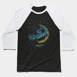 Abstract and futuristic landscape Baseball T-Shirt